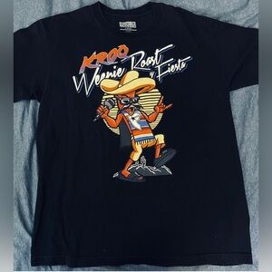 KROQ Weenie Roast 2015 Tshirt Mens Sz L y fiesta Concert 5/16/15 Los Angeles NEW